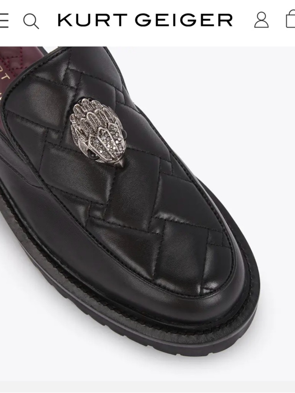 Kurt Geiger London - Bobby Sling Back Mule - Picture 3 of 12